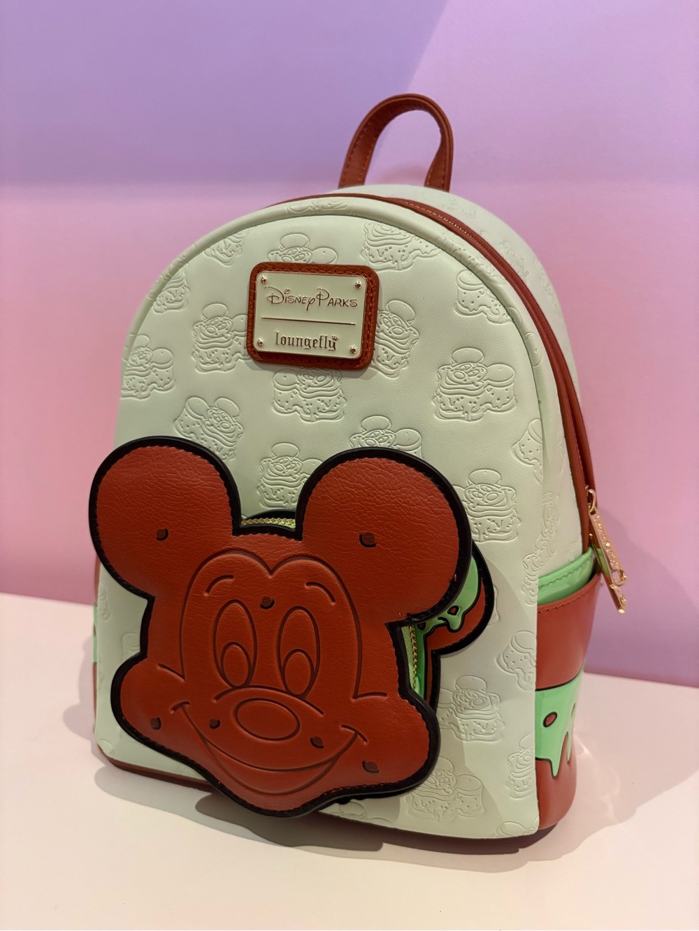 Disney Eats Parks Mickey Mouse Ice Cream Sandwich Loungefly Backpack 🍦💚